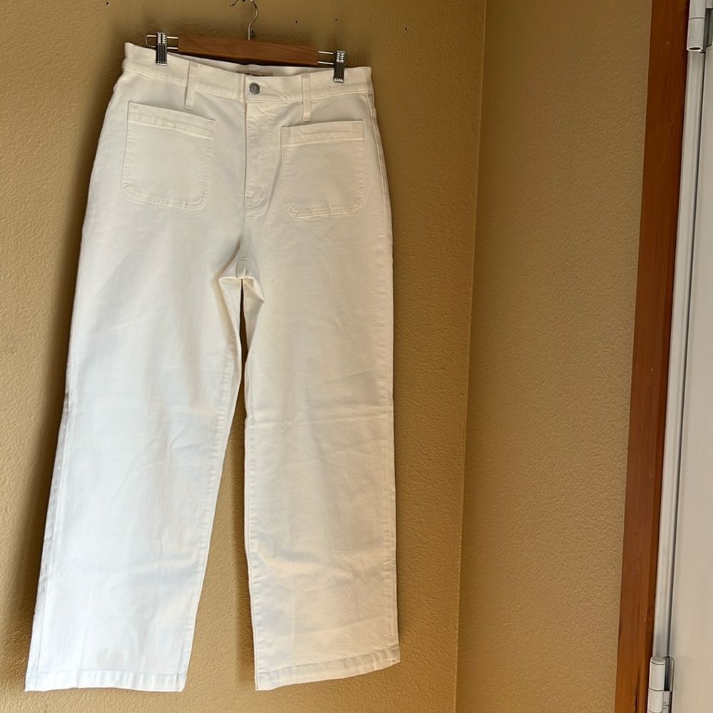 NWT Madewell The Perfect Vintage Wide-leg Jean 30‎